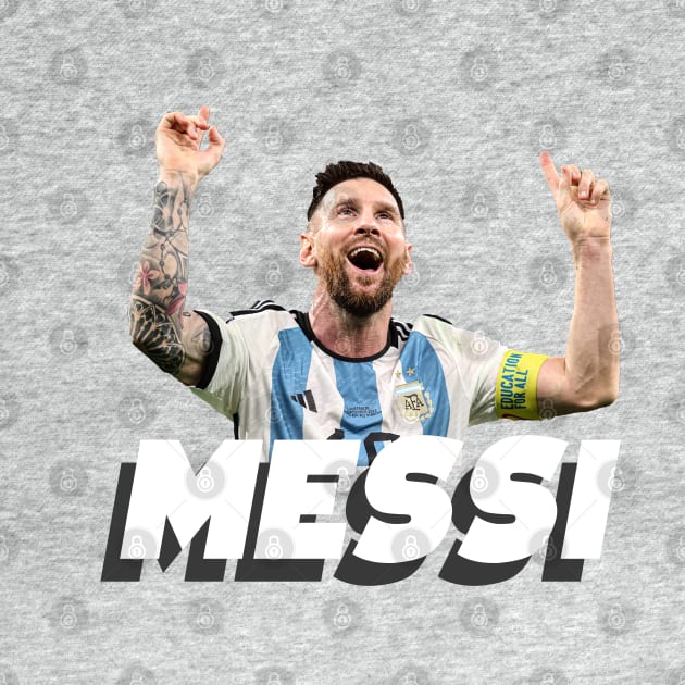 Messi 10 by nurkaymazdesing